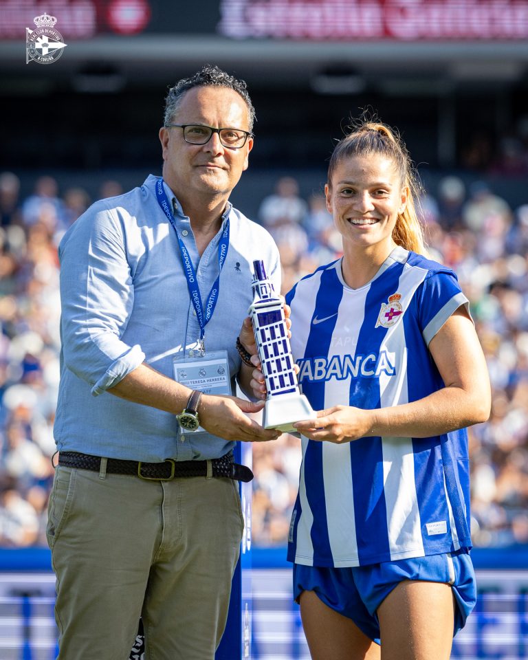 Millene, elegida MVP del Trofeo Teresa Herrera con el Dépor ABANCA