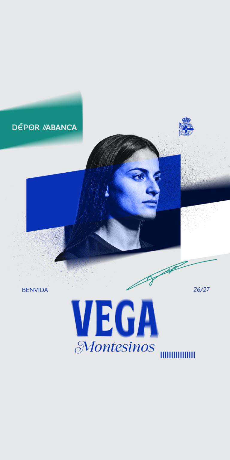Vega Montesinos, jugadora del Dépor ABANCA