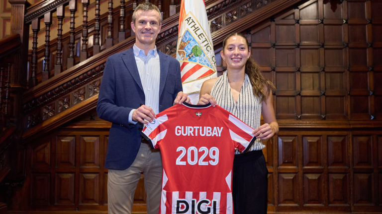 Elene Gurtubay renueva con el Athletic Club hasta 2029