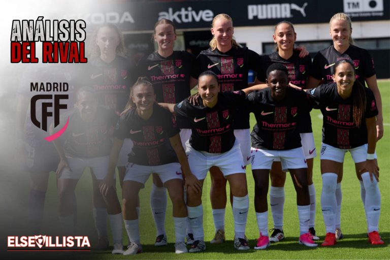 Escudo o gráfico del duelo Madrid CFF - Sevilla FC, jornada 3 de Liga F