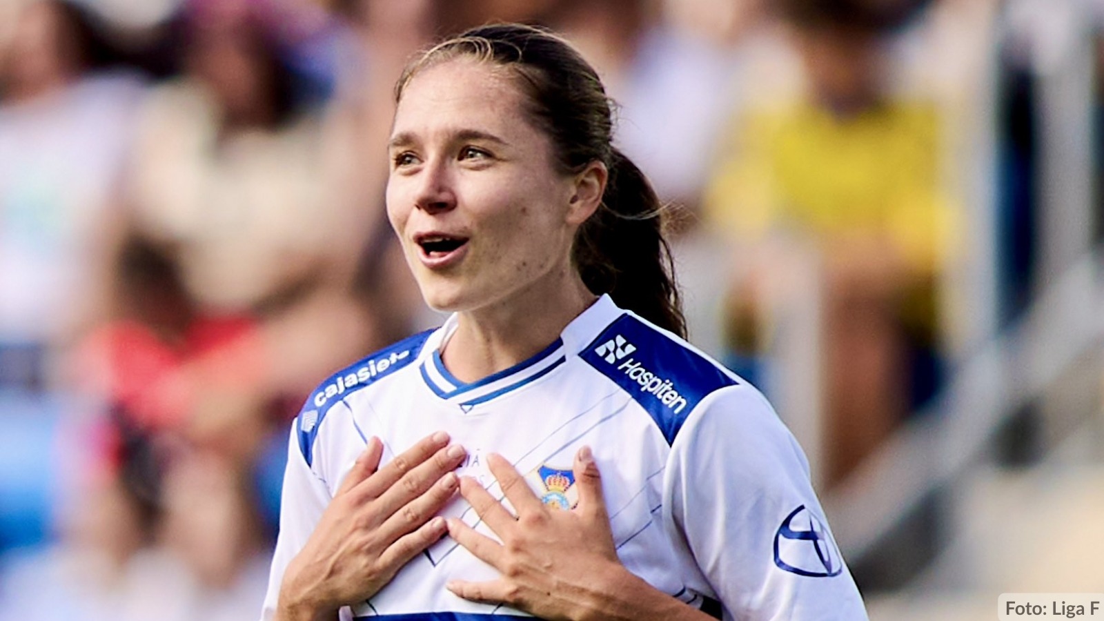 Aleksandra Zaremba, capitana del Costa Adeje Tenerife