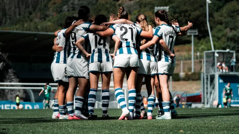 Acción de un partido de la jornada 1 de Primera Federación femenina 2026/27