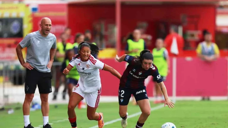 Partido entre el Sevilla FC y la SD Eibar en el Estadio Jesús Navas