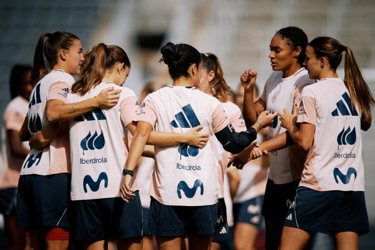 La selección española femenina, en Washington en la víspera del amistoso ante Estados Unidos en el Audi Field