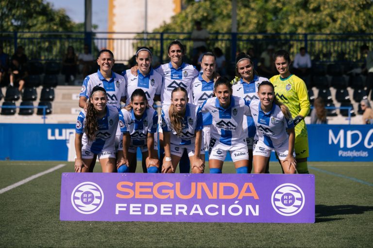 Acción de un partido de la sexta jornada de Segunda Federación femenina